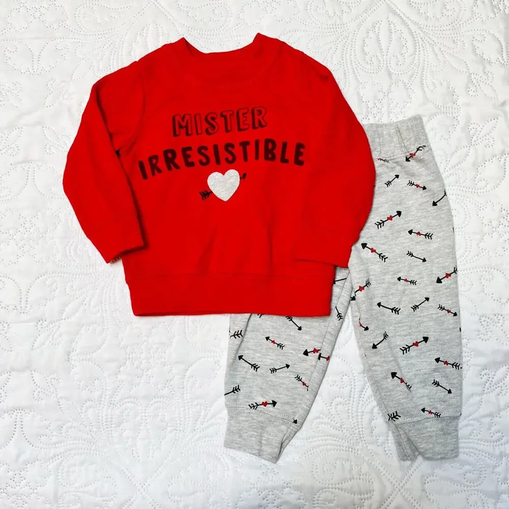 Carter's Valentine's Day Outfit Size 9m